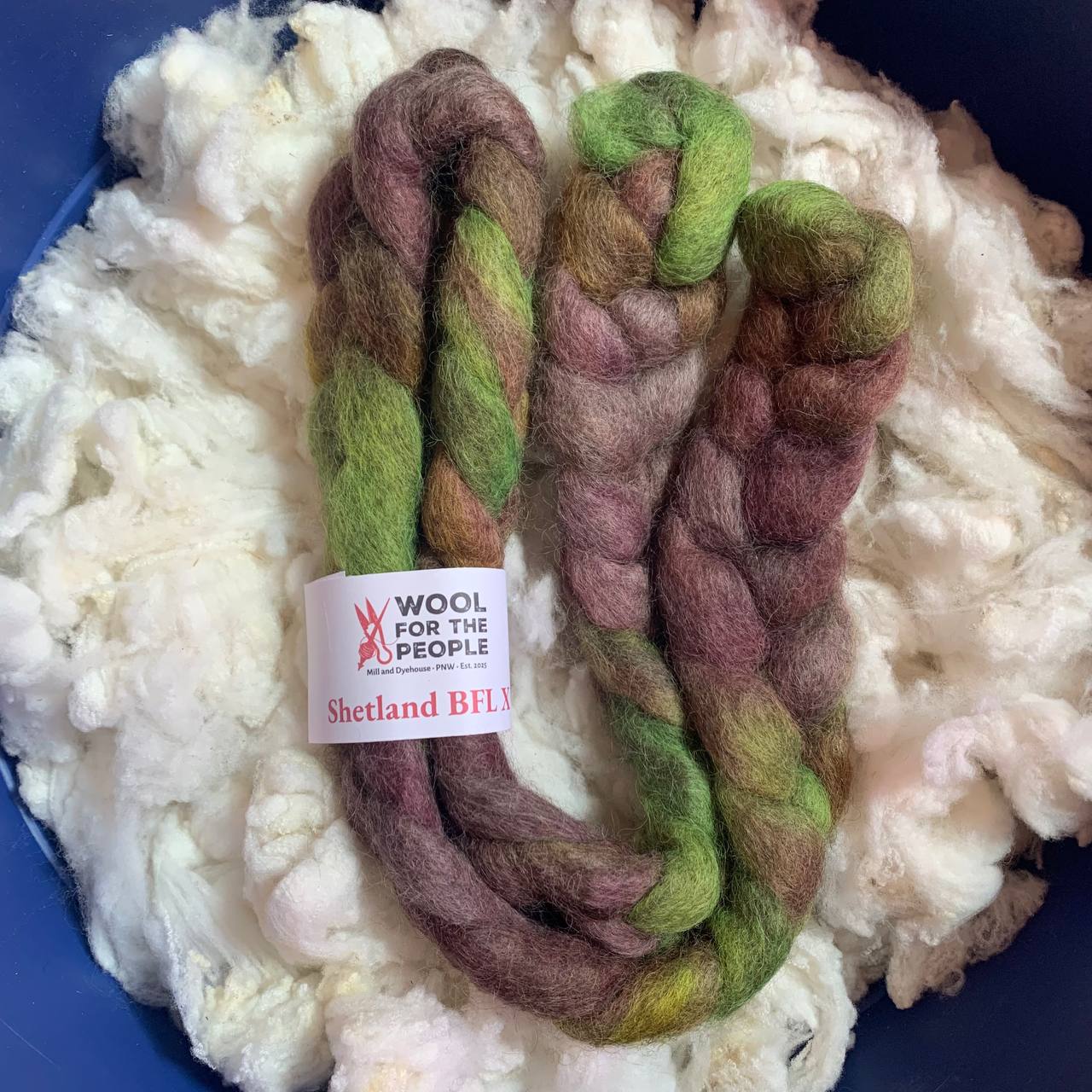 Shetland BFL X Roving