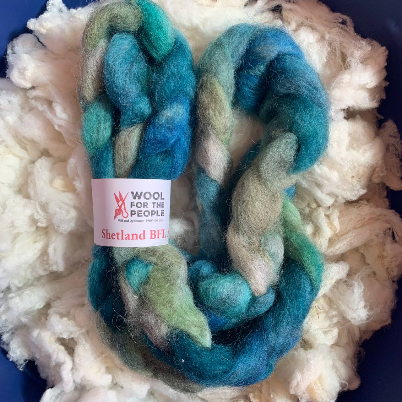 Shetland BFL X Roving