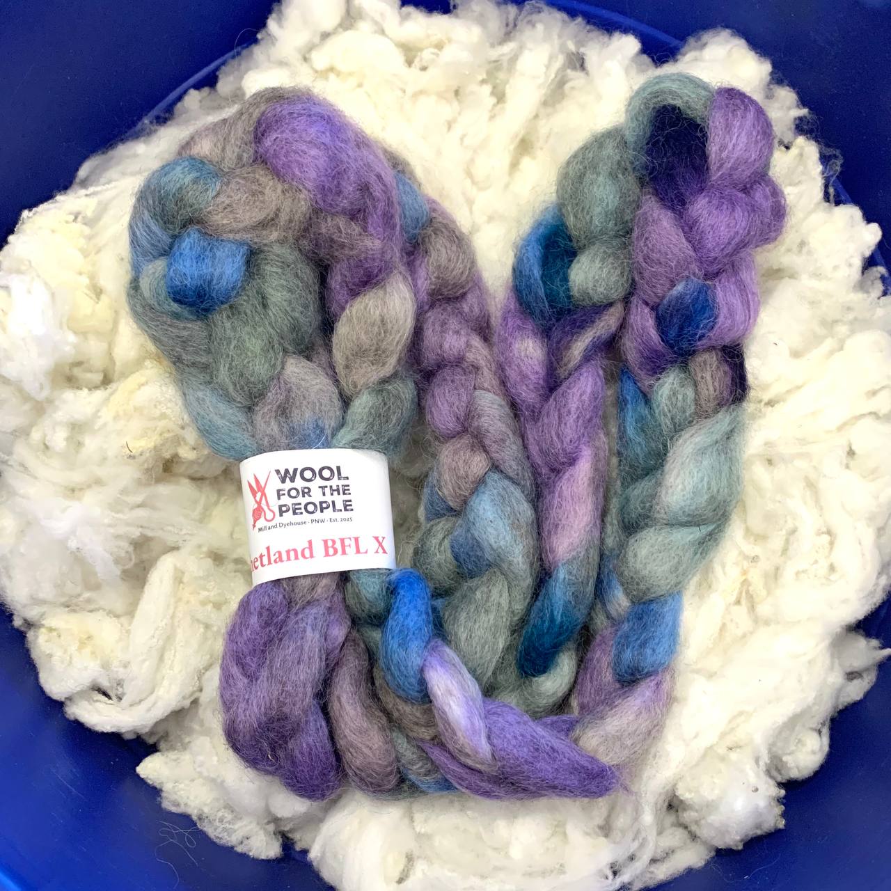 Shetland BFL X Roving