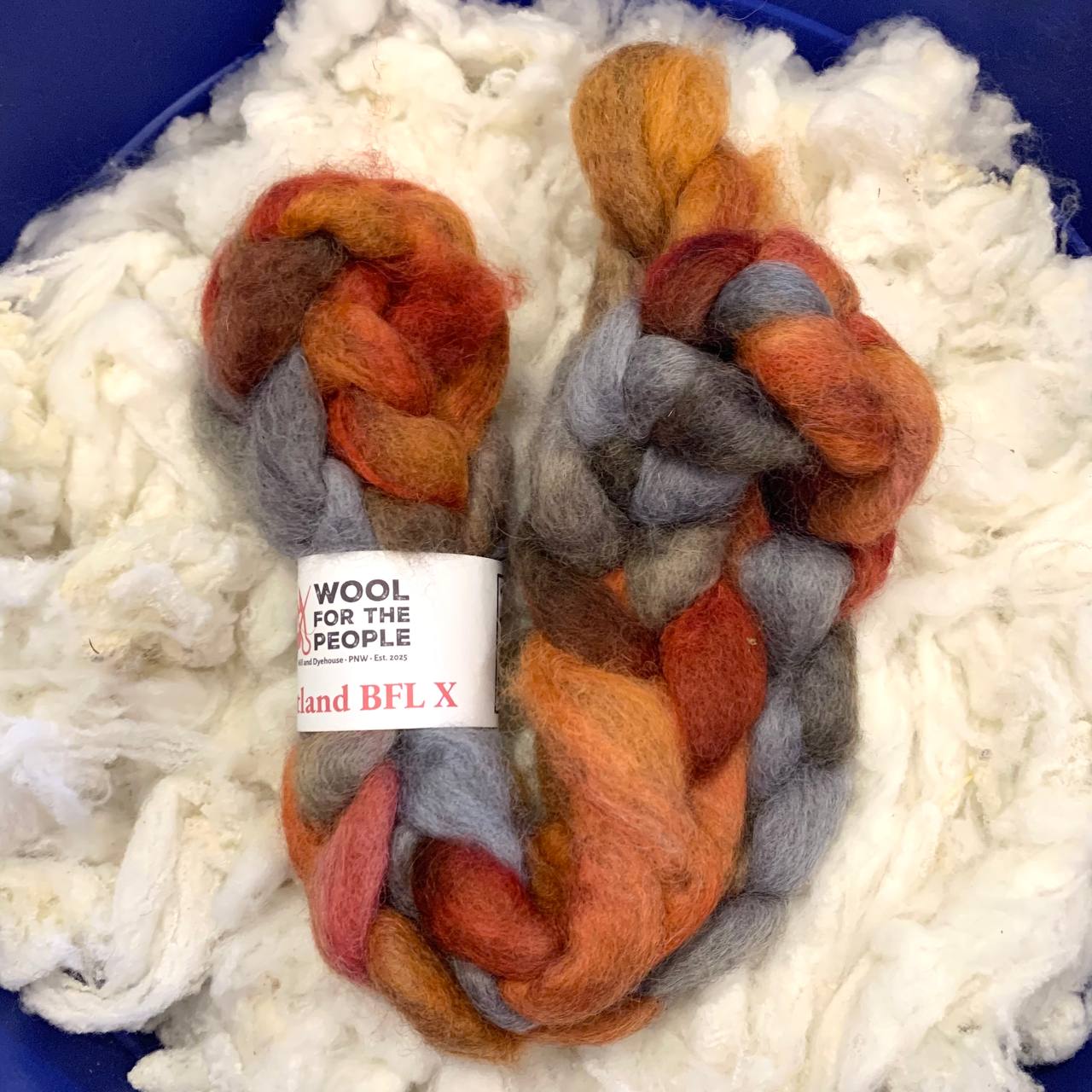 Shetland BFL X Roving