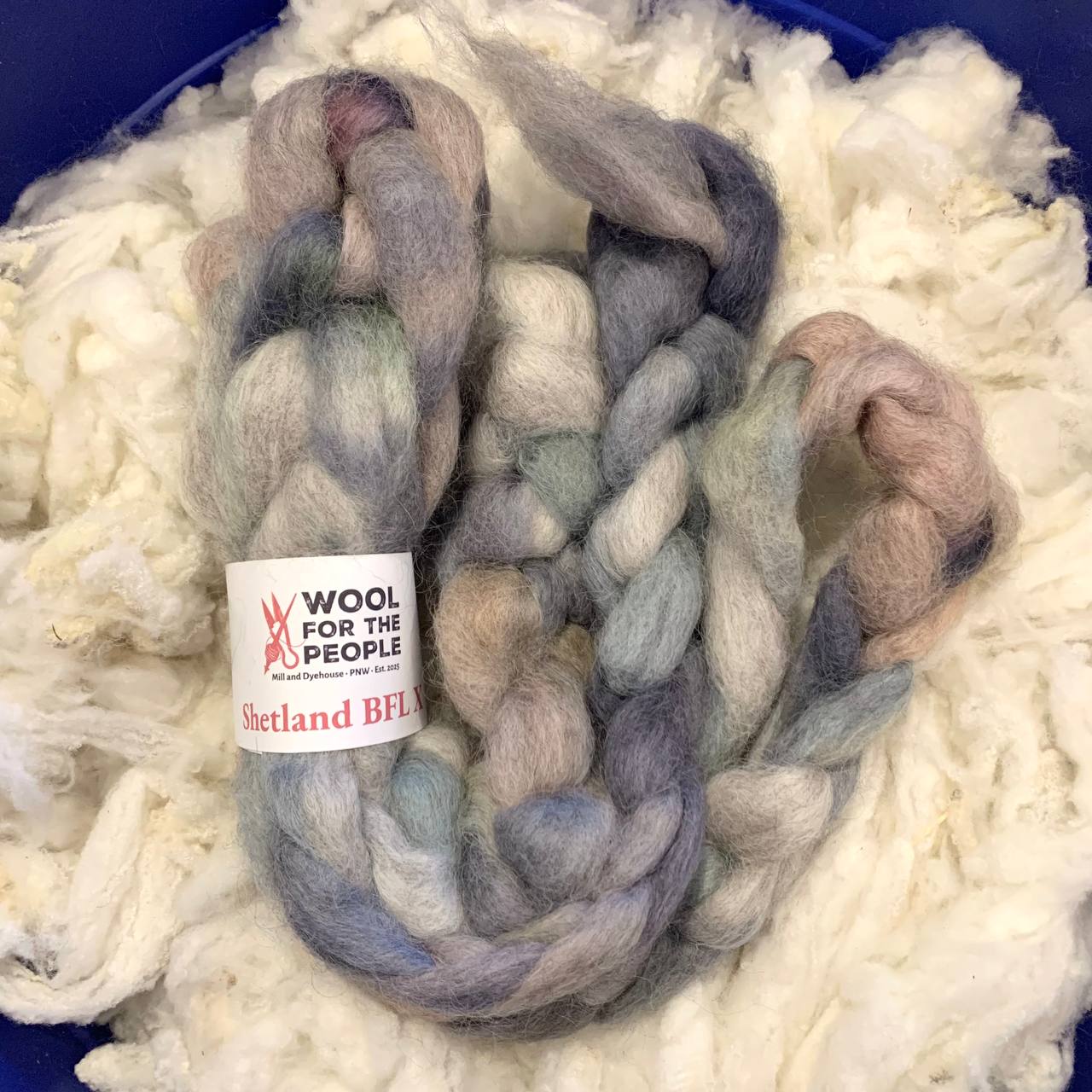 Shetland BFL X Roving