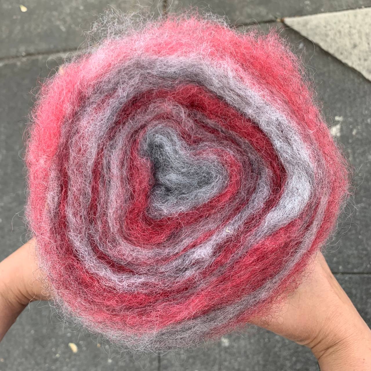 Mill House Roving: Striped Gotland