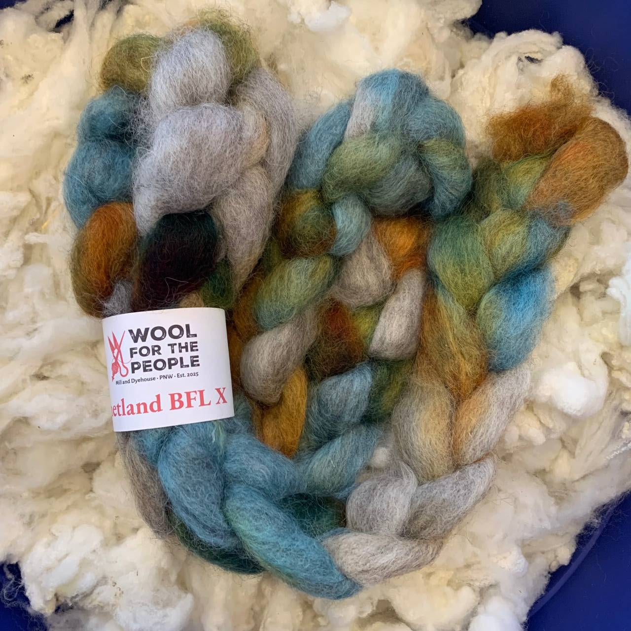 Shetland BFL X Roving