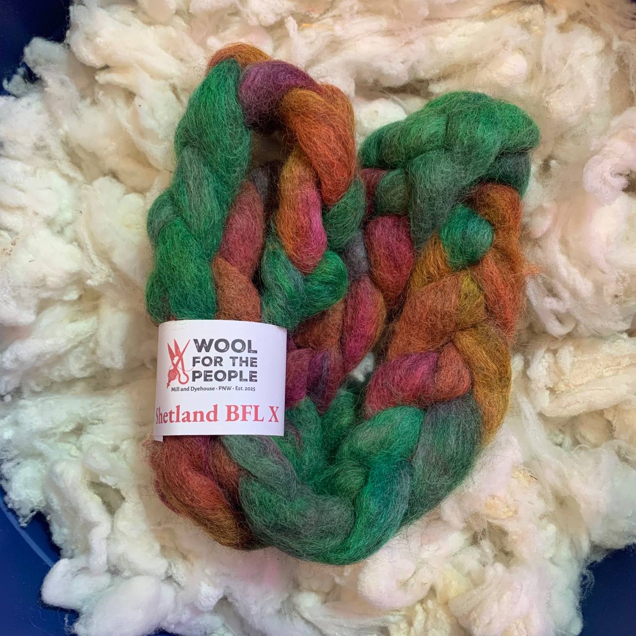 Shetland BFL X Roving