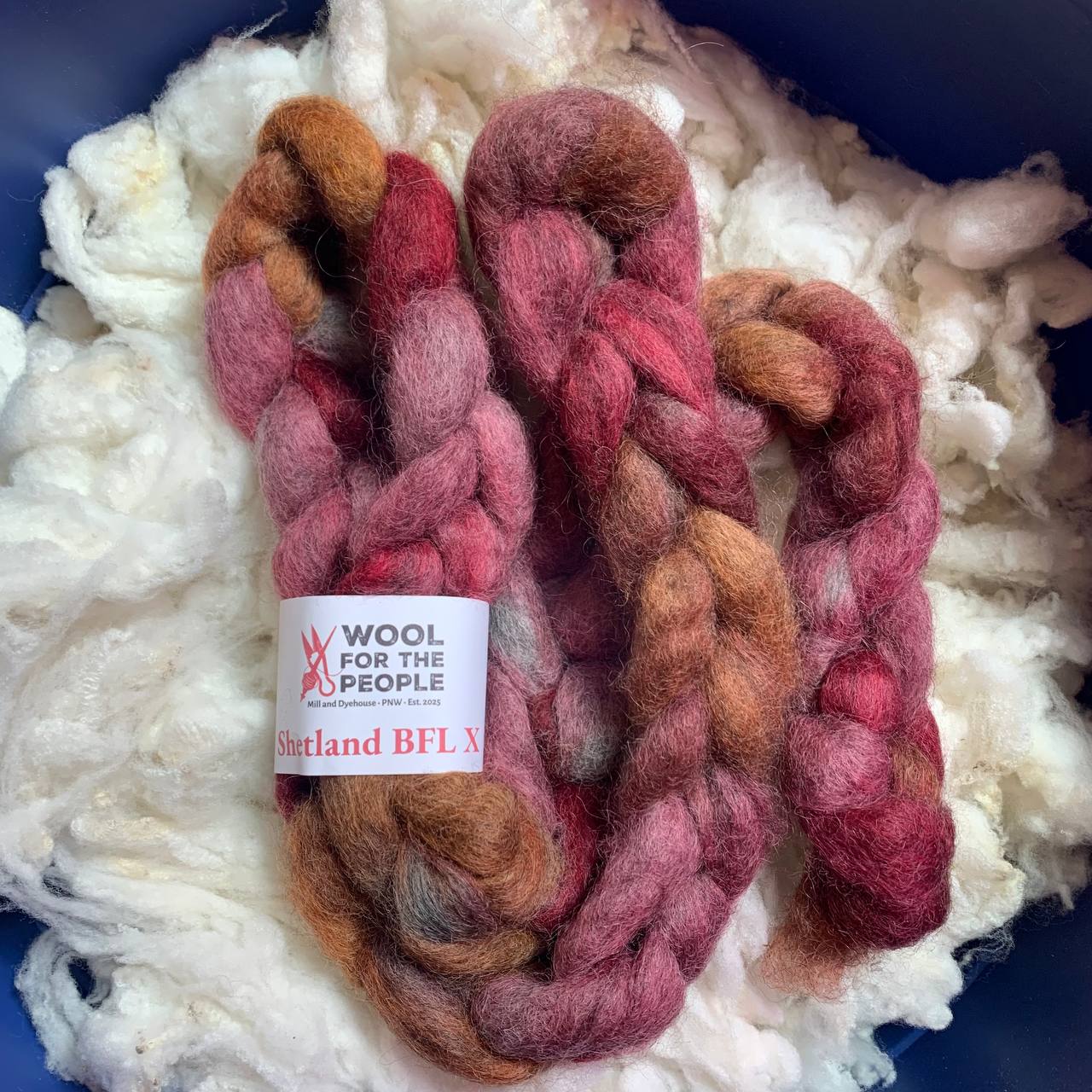 Shetland BFL X Roving