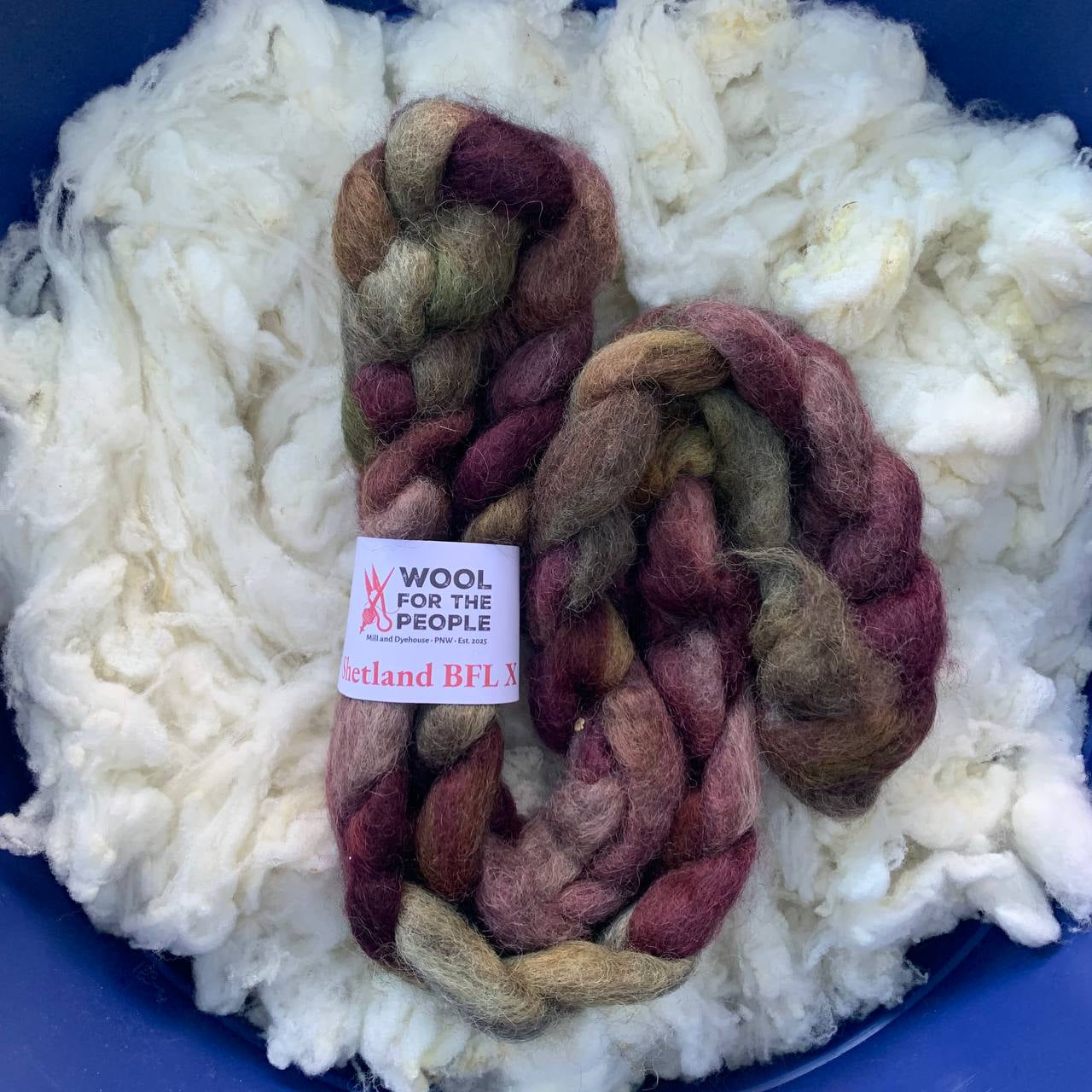 Shetland BFL X Roving