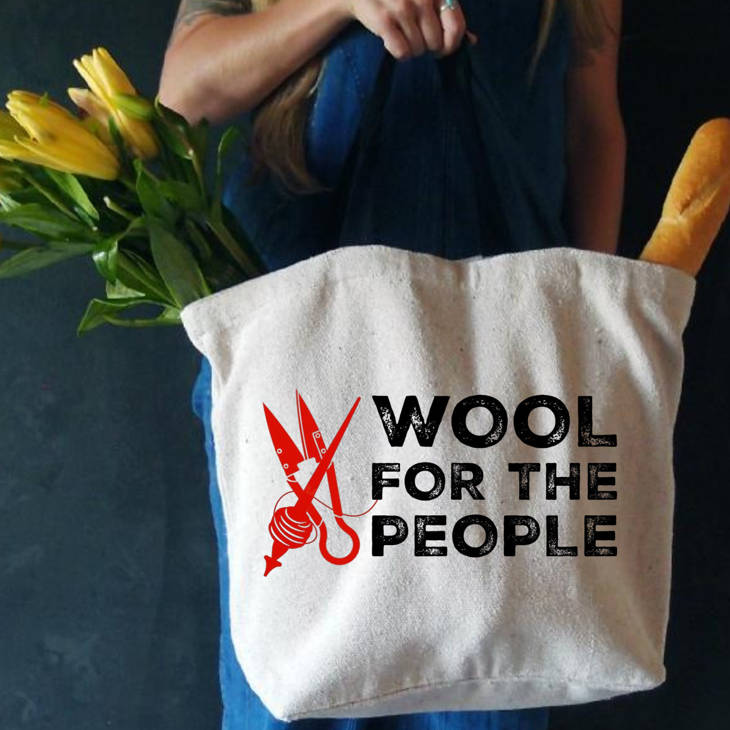 Wool for the People Canvas Tote Pre-Order!