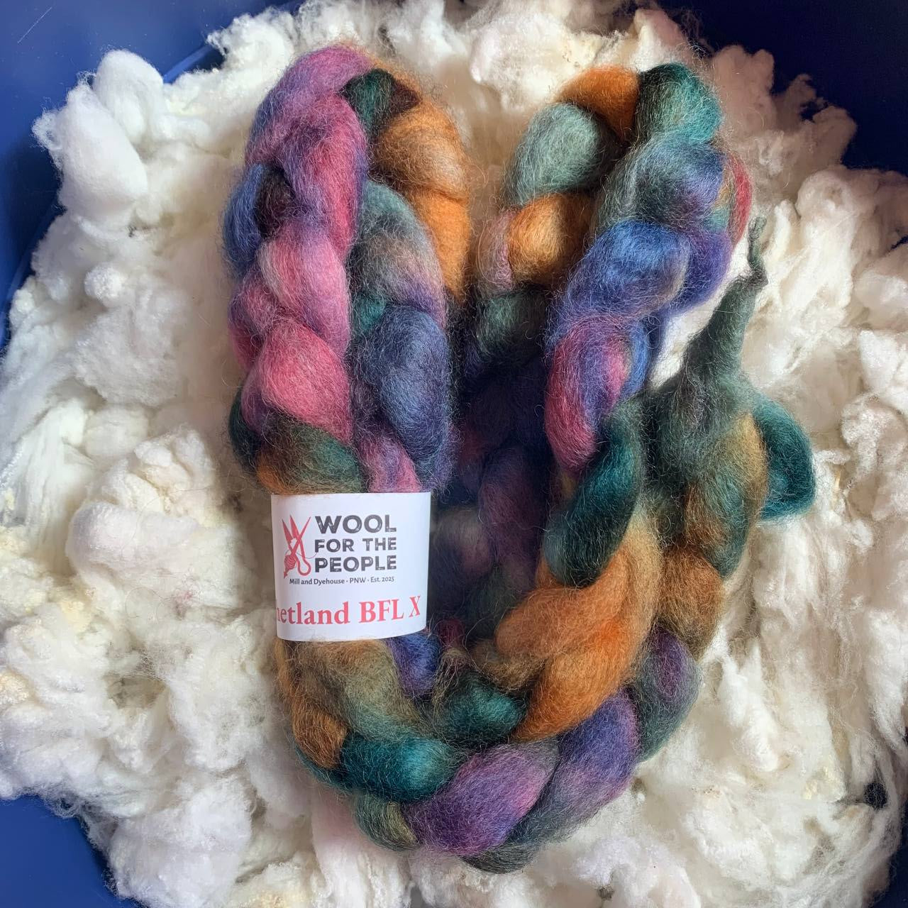 Shetland BFL X Roving