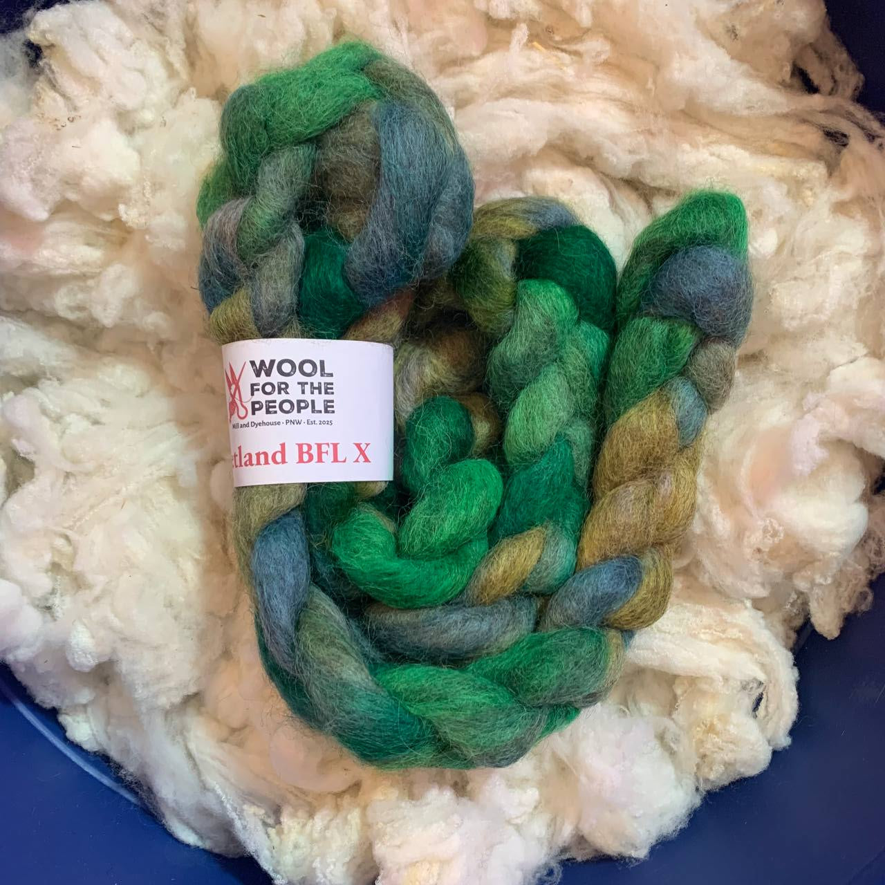 Shetland BFL X Roving