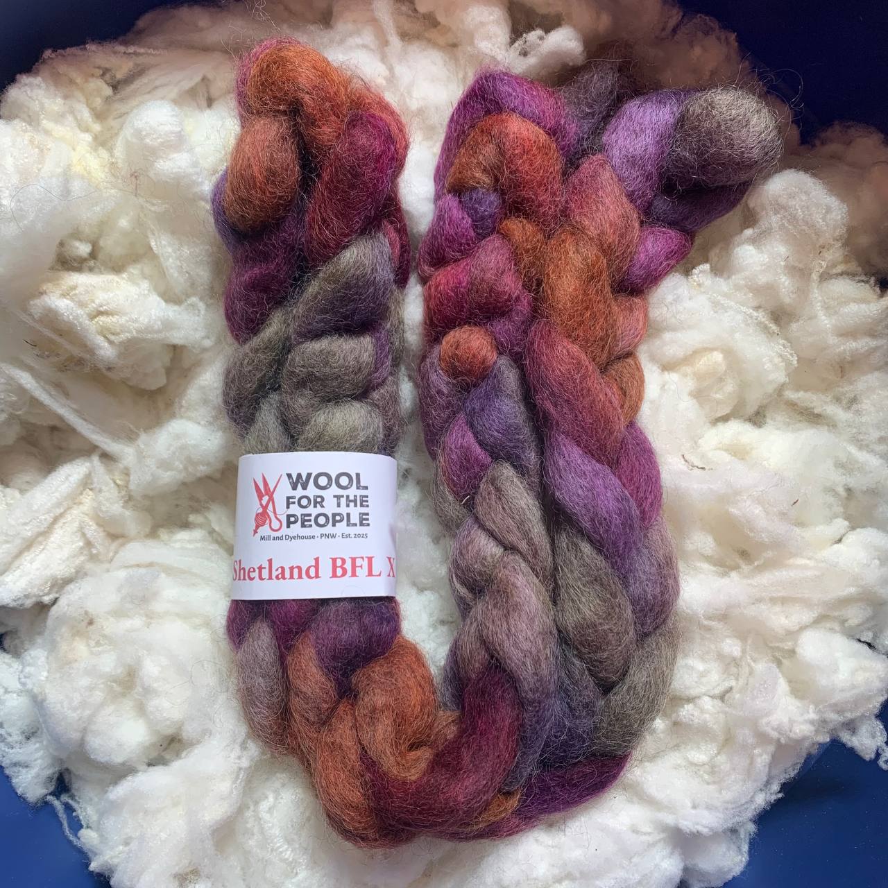 Shetland BFL X Roving