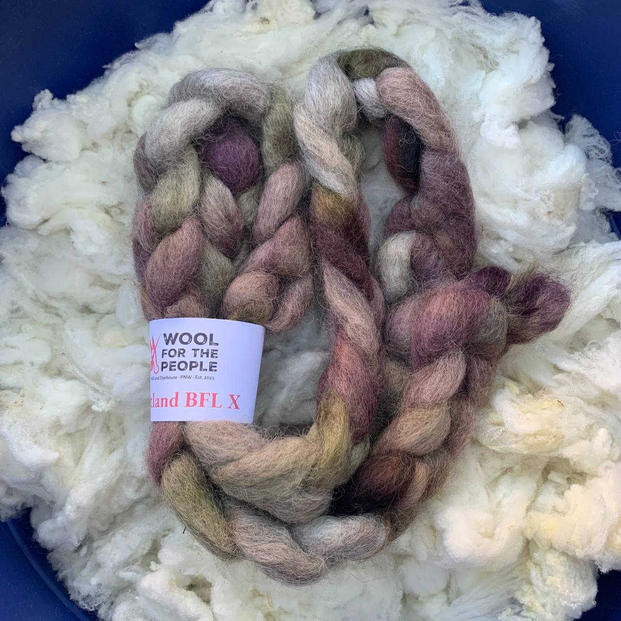 Shetland BFL X Roving
