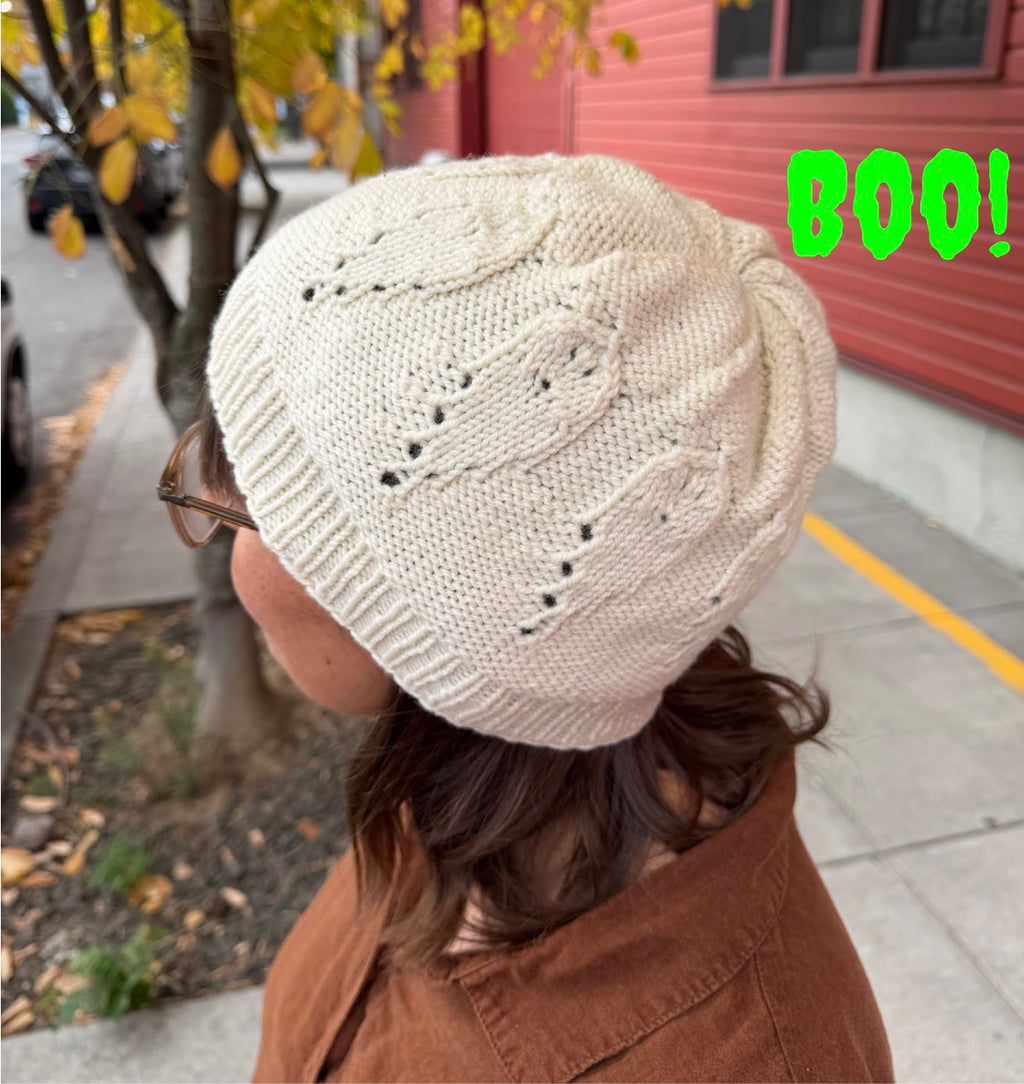 The Ghost in the Needles Hat Pattern
