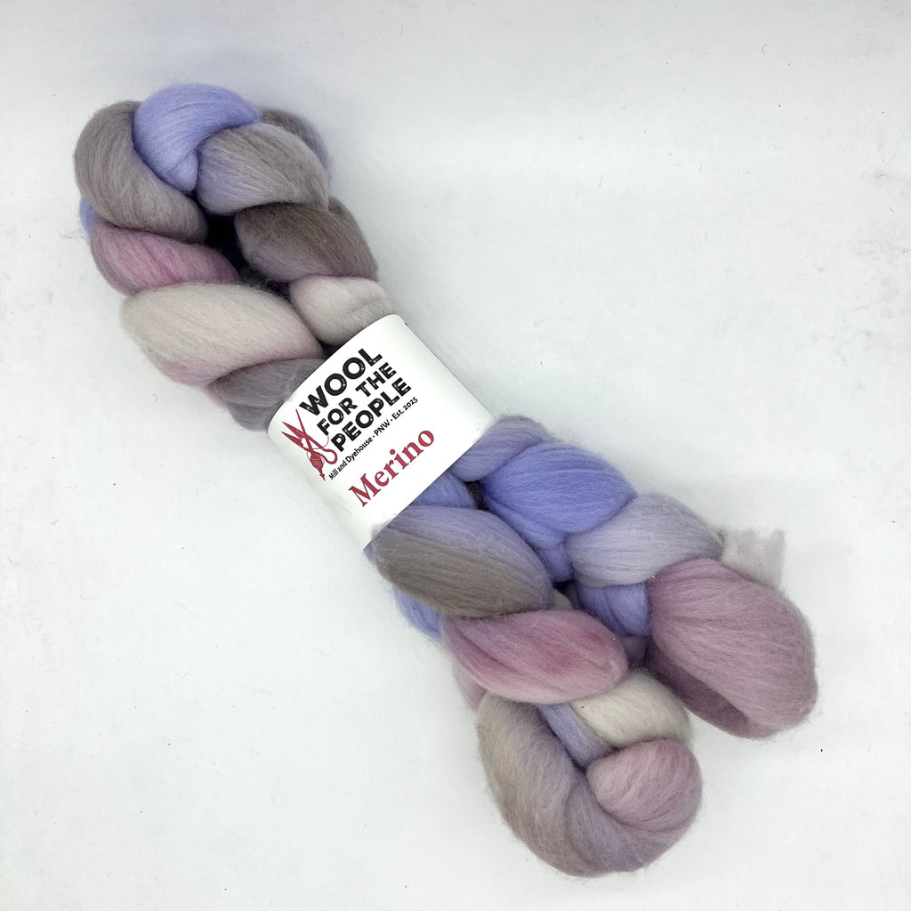 Merino: Hand Dyed Combed Top