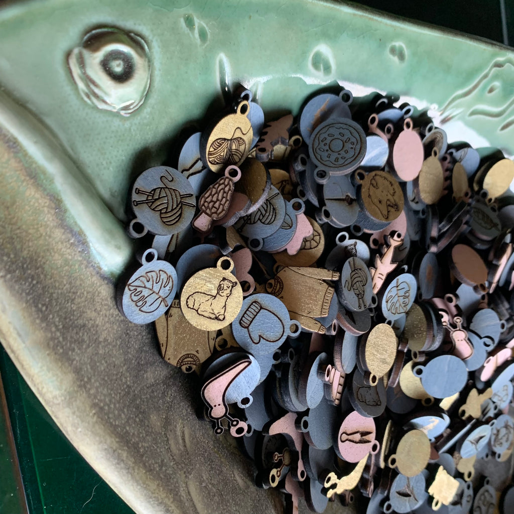 Waste Not Stitch Markers Mystery Pack!