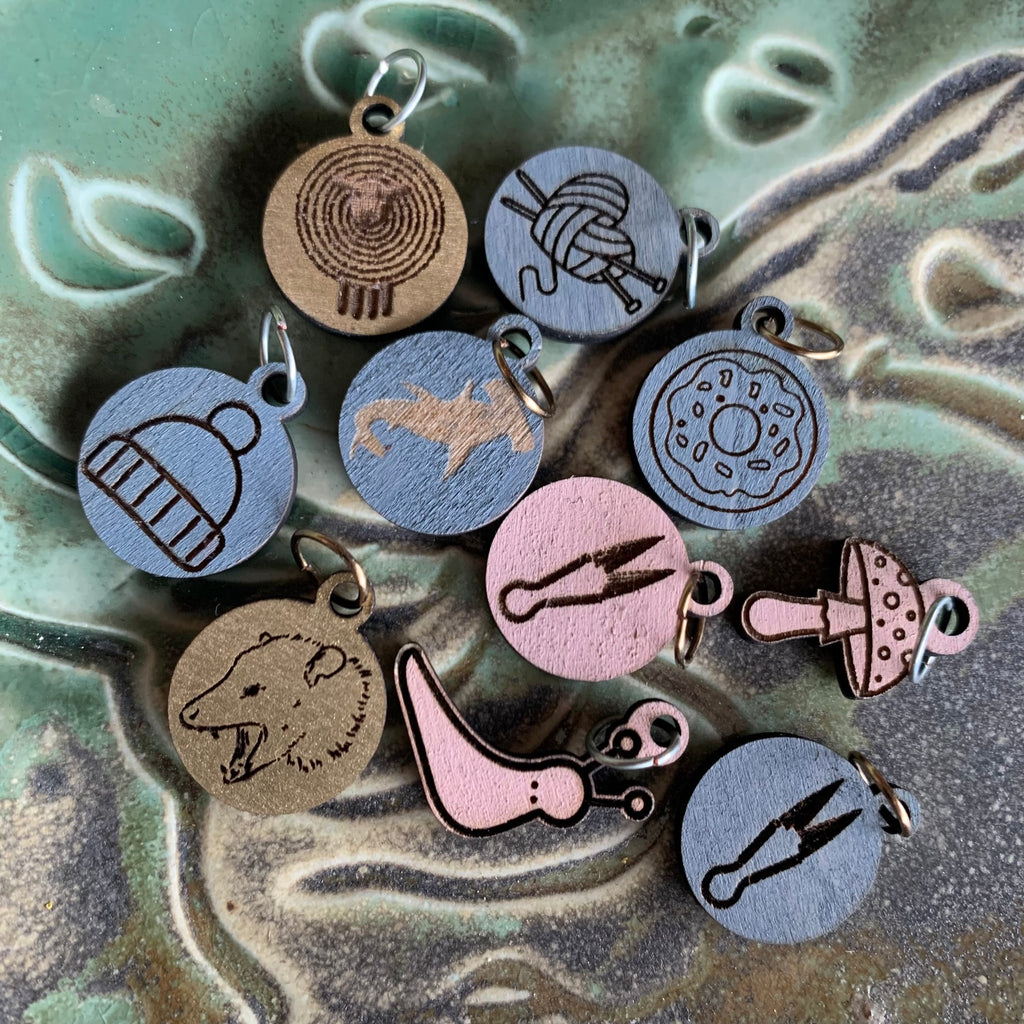 Waste Not Stitch Markers Mystery Pack!