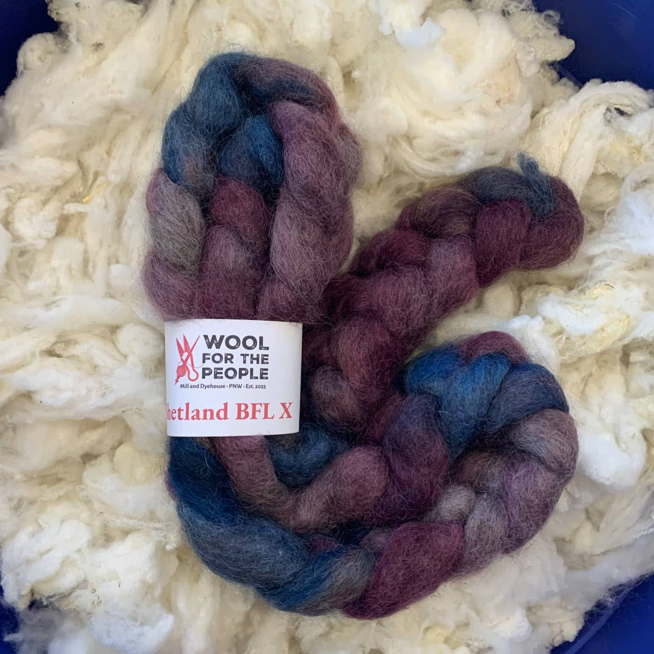 Shetland BFL X Roving