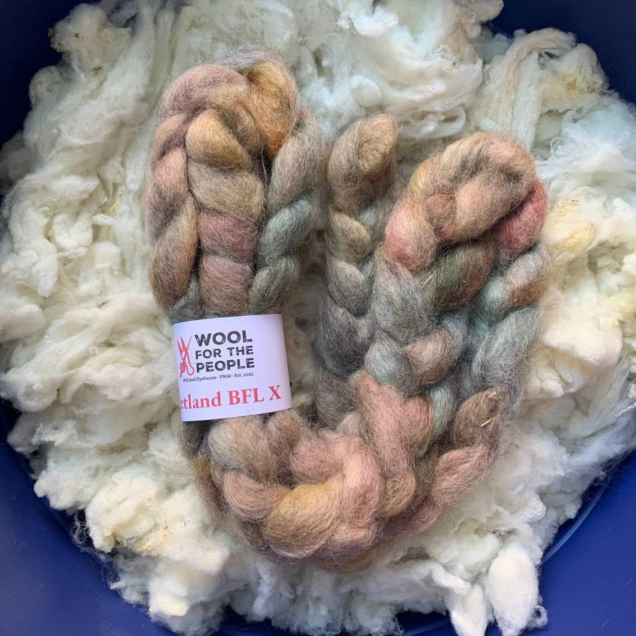 Shetland BFL X Roving