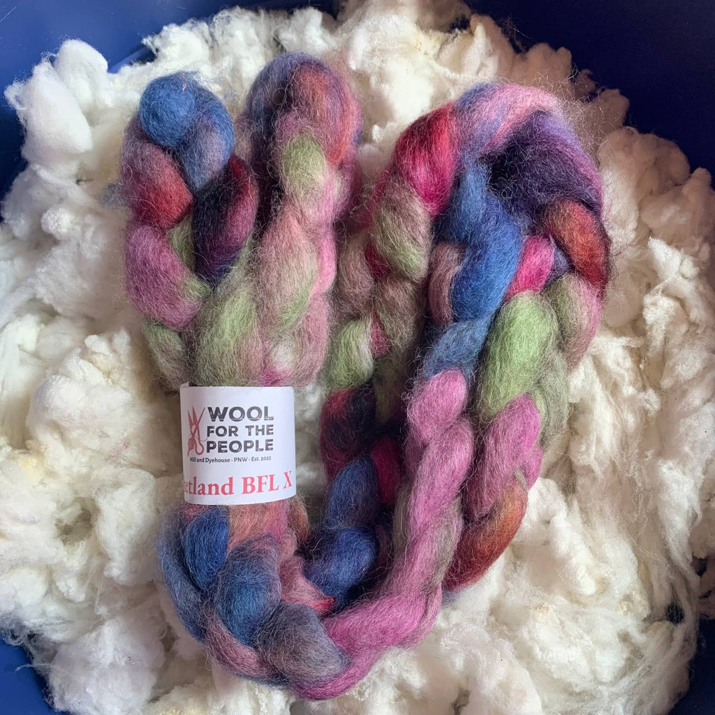 Shetland BFL X Roving