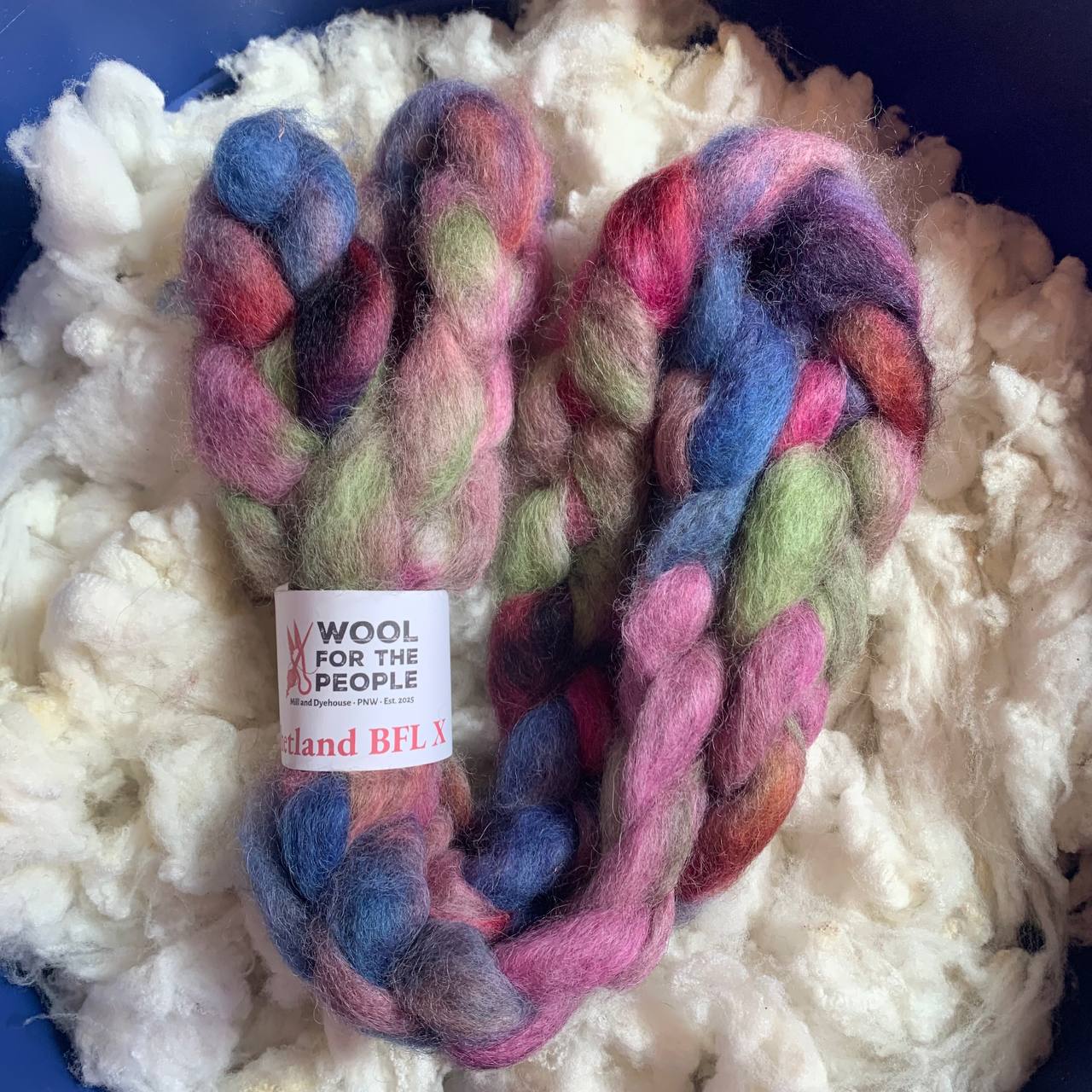 Shetland BFL X Roving