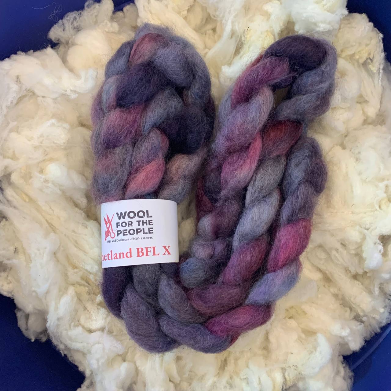 Shetland BFL X Roving