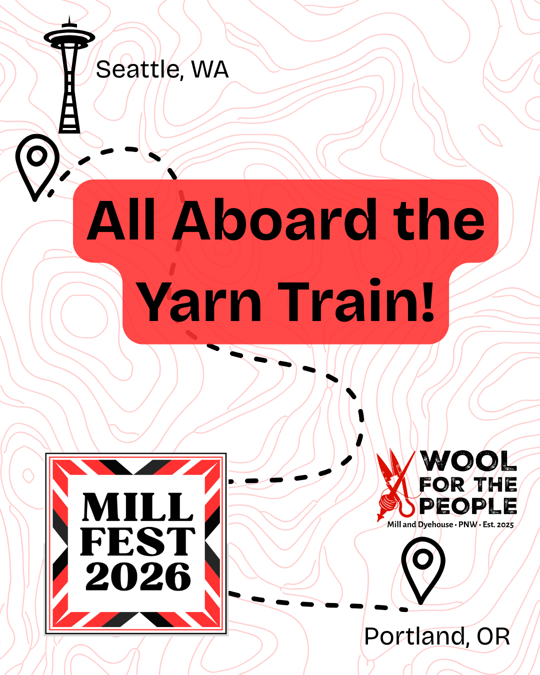 Yarn Train Tickets!