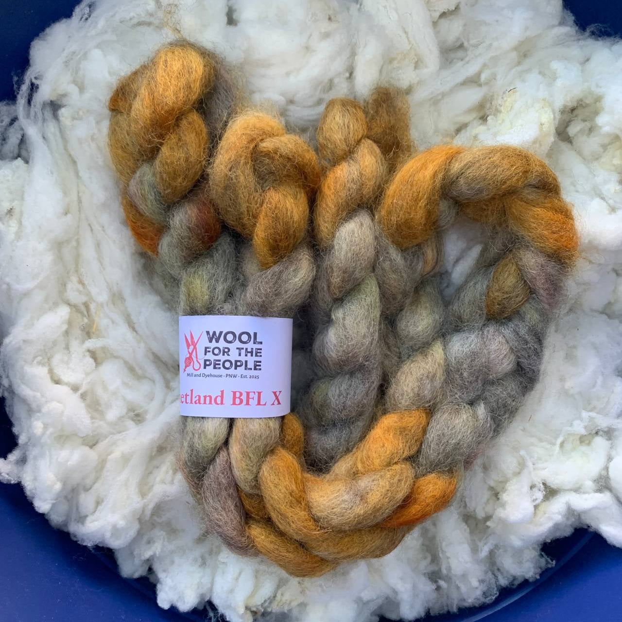 Shetland BFL X Roving