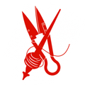 Shears and Spindle Sticker
