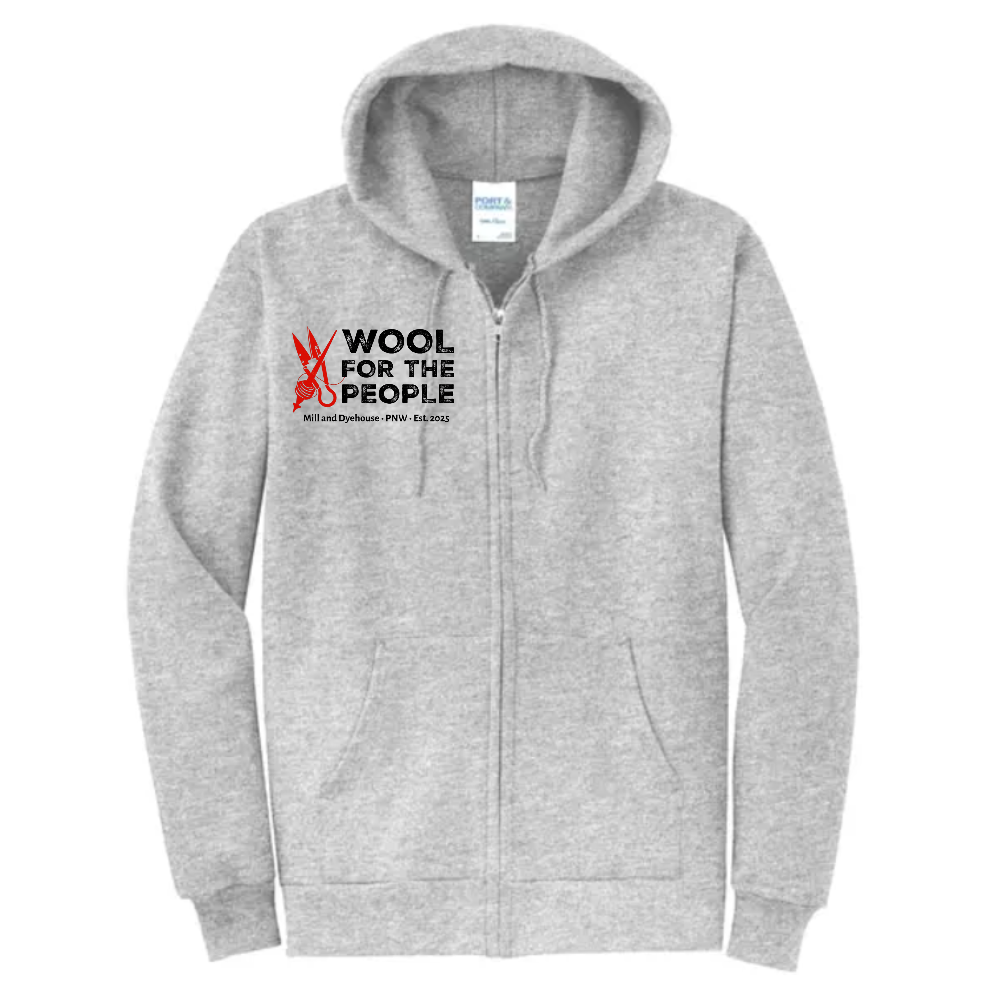 Wool for the People Zip up Hoodie Pre-Order
